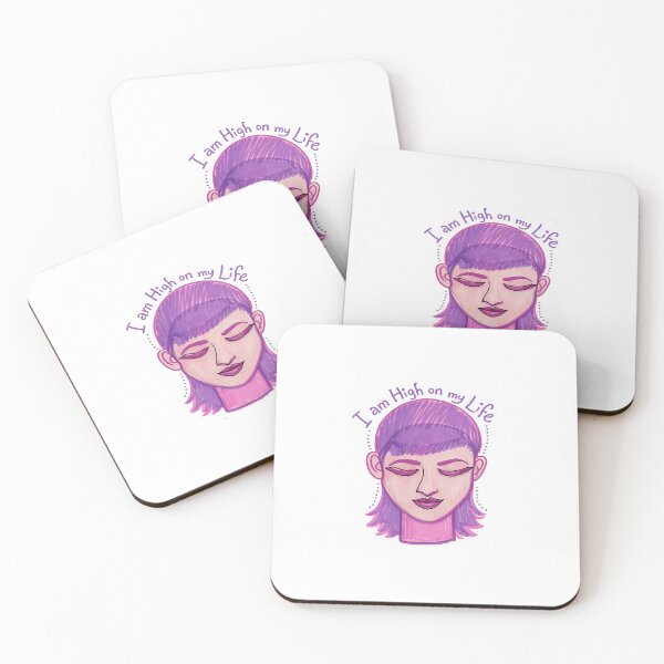 Item preview, I am high on my life! designed and sold by FEEL GOOD CLUB DESIGNS.