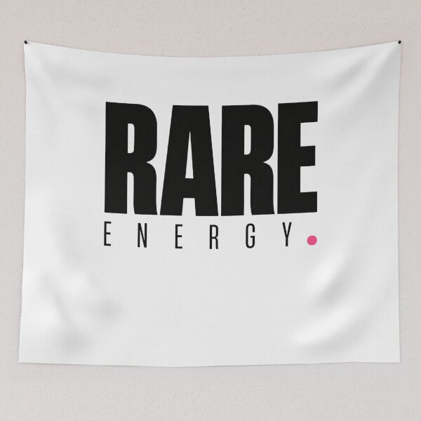 Item preview, Rare Energy Minimal Bold Typography Design designed and sold by StoryInCode.