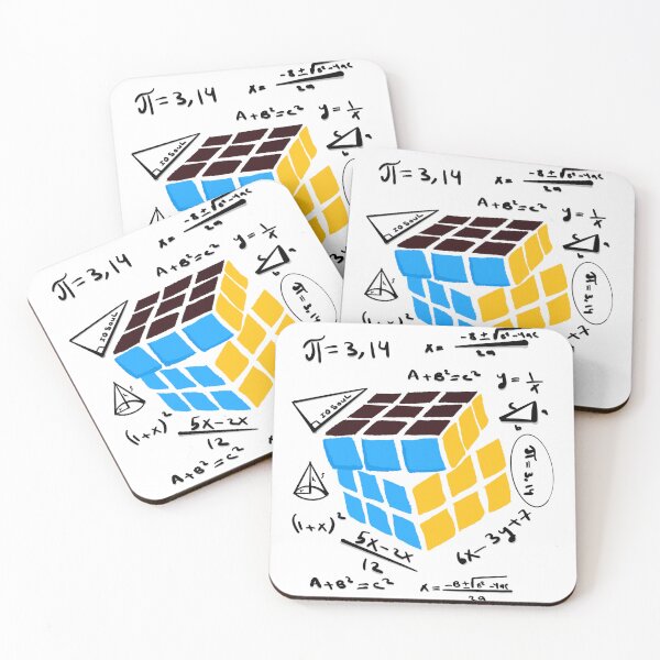 Item preview, Mathematical Rubik’s Cube Geek Art Sketch designed and sold by IO Soul Spaces.