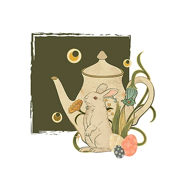 Artwork thumbnail, Rabbit Morning Ritual by Voidbrush