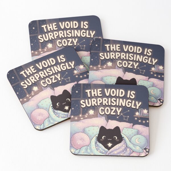 Item preview, THE VOID IS SURPRISINGLY COZY designed and sold by  ViralVisionsCreating .
