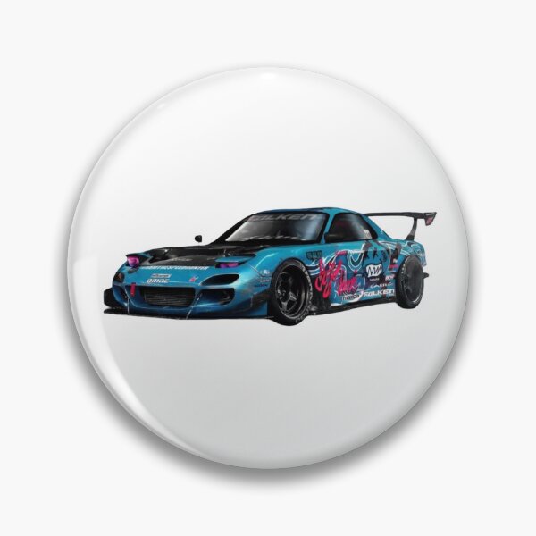 Item preview, Mazda RX-7 Blue Graffiti JDM Drift Street Racing designed and sold by Lellenatavarez.