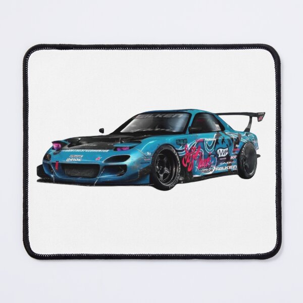 Item preview, Mazda RX-7 Blue Graffiti JDM Drift Street Racing designed and sold by Lellenatavarez.