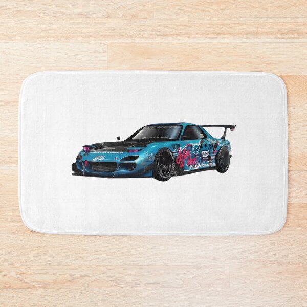Item preview, Mazda RX-7 Blue Graffiti JDM Drift Street Racing designed and sold by Lellenatavarez.