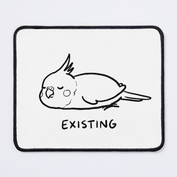 Item preview, Cockatiel Bird "EXISTING" designed and sold by shellle in the ocean.
