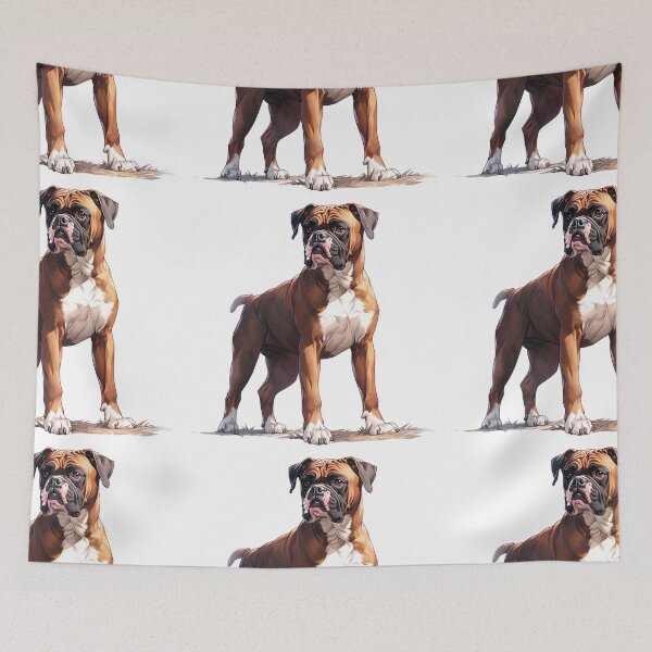 Item preview, Cute Boxer puppy dog designed and sold by MendaciousMina.