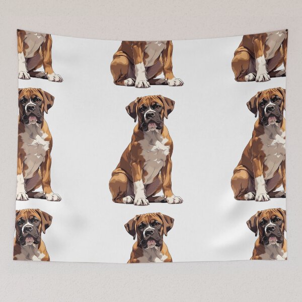 Item preview, Cute Boxer puppy dog designed and sold by MendaciousMina.