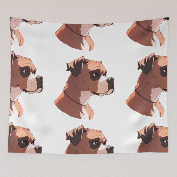 Item preview, Cute Boxer puppy dog designed and sold by MendaciousMina.