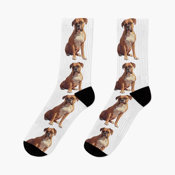 Item preview, Cute Boxer puppy dog designed and sold by MendaciousMina.