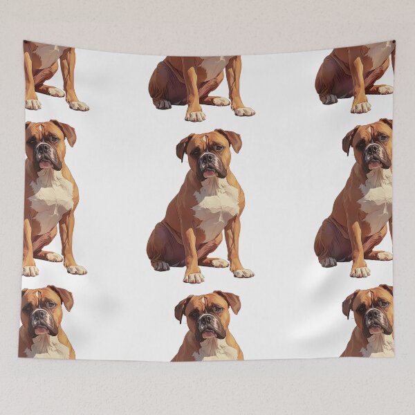 Item preview, Cute Boxer puppy dog designed and sold by MendaciousMina.