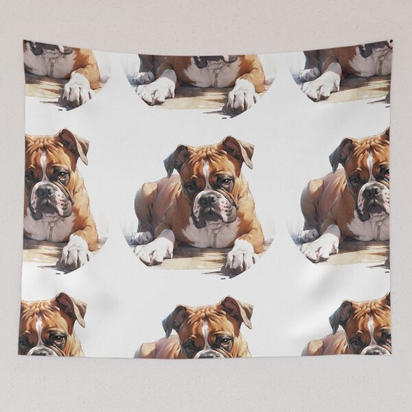 Item preview, Cute Boxer puppy dog designed and sold by MendaciousMina.