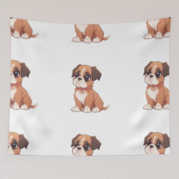 Item preview, Cute Boxer puppy dog designed and sold by MendaciousMina.