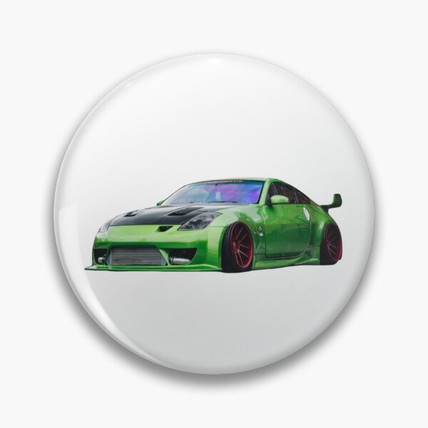 Item preview, Nissan 370Z Green Carbon Fiber Hood JDM Street Racing designed and sold by Lellenatavarez.