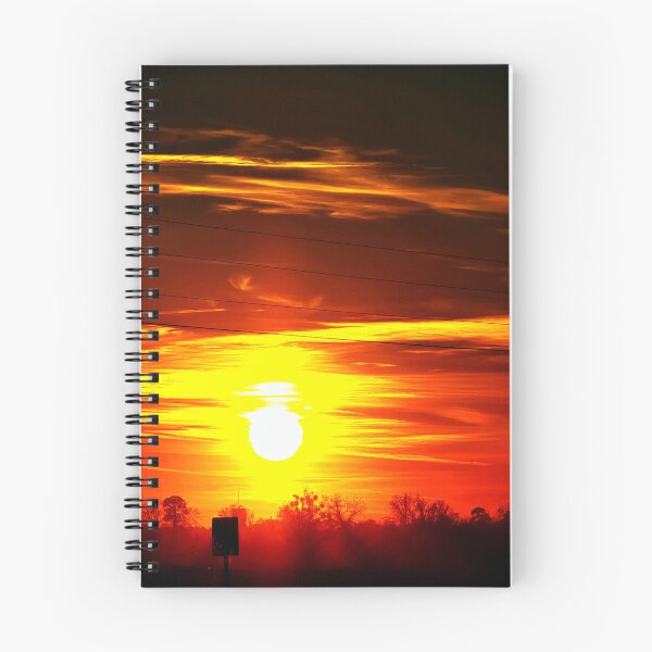 Item preview, Fiery Sunset Over Trees designed and sold by Stacey's unpromised.