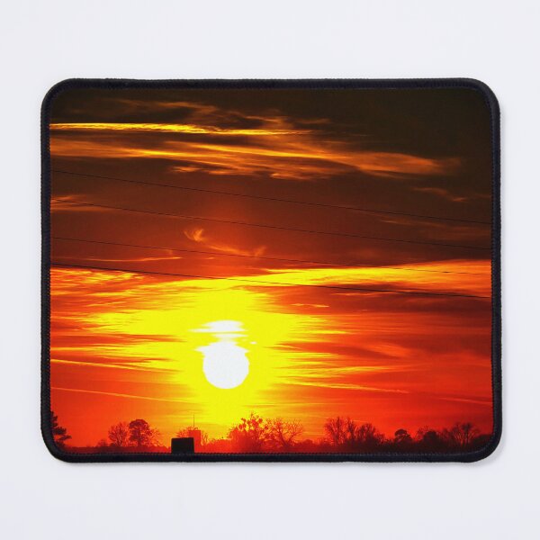 Item preview, Fiery Sunset Over Trees designed and sold by Stacey's unpromised.