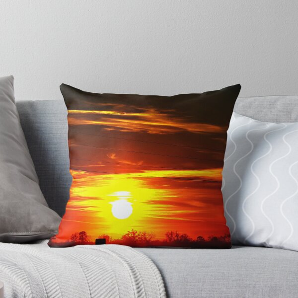 Item preview, Fiery Sunset Over Trees designed and sold by Stacey's unpromised.