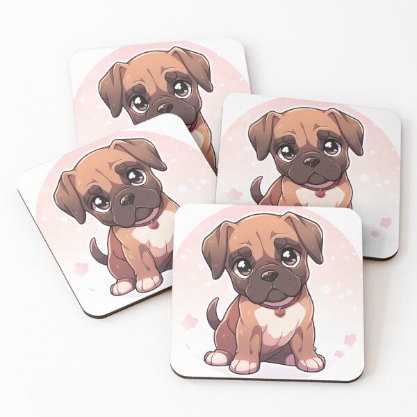 Item preview, Cute Boxer puppy dog designed and sold by MendaciousMina.