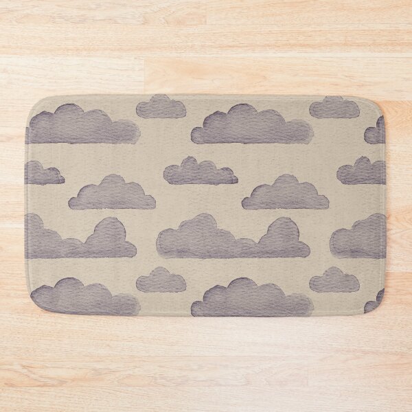 Item preview, Dreamtime Clouds Watercolor Pattern - Dove + Fig designed and sold by Irene Estelle.