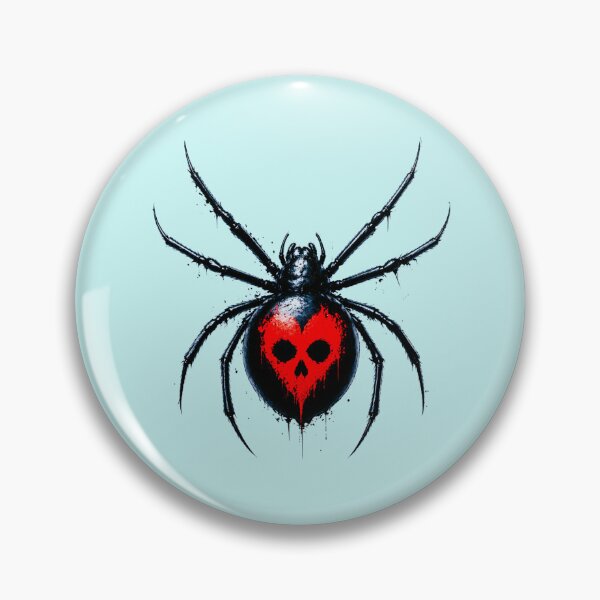 Item preview, Black Widow With Skull Heart designed and sold by E.O.E. Brands.