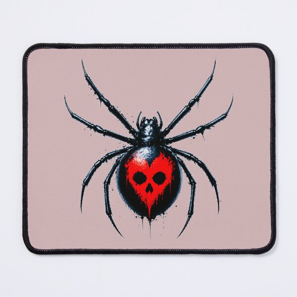 Item preview, Black Widow With Skull Heart designed and sold by E.O.E. Brands.
