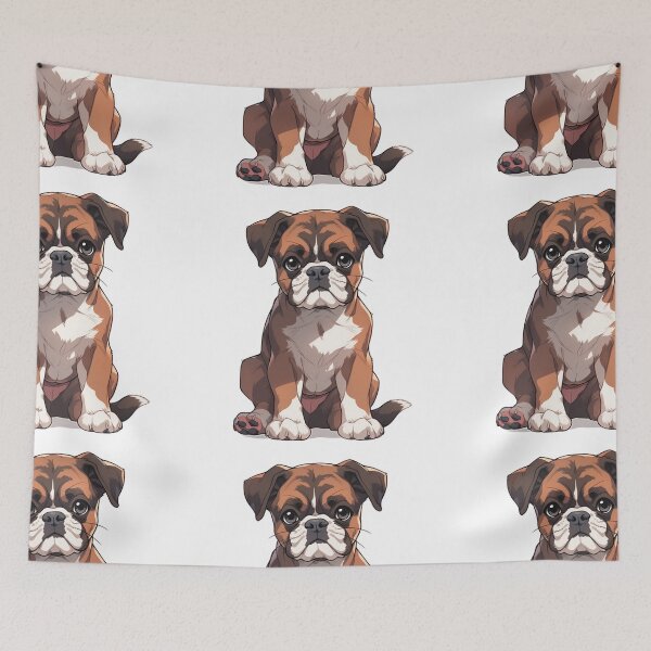 Item preview, Cute Boxer puppy dog designed and sold by MendaciousMina.