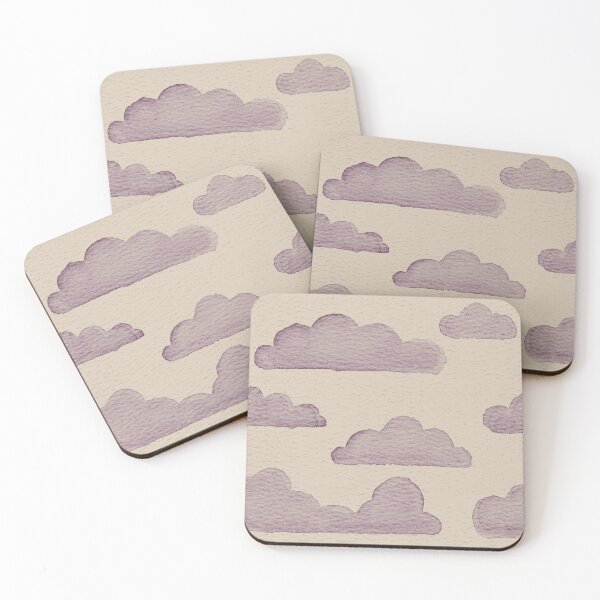 Item preview, Dreamtime Clouds Watercolor Pattern - Dove + Beet designed and sold by Irene Estelle.