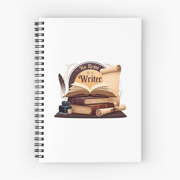 Item preview, No Rest For The Writer Vintage Scholarly Book Lover designed and sold by chattsuede.