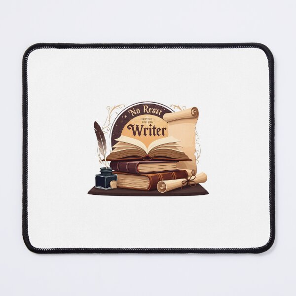 Item preview, No Rest For The Writer Vintage Scholarly Book Lover designed and sold by chattsuede.