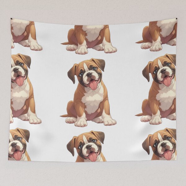 Item preview, Cute Boxer puppy dog designed and sold by MendaciousMina.