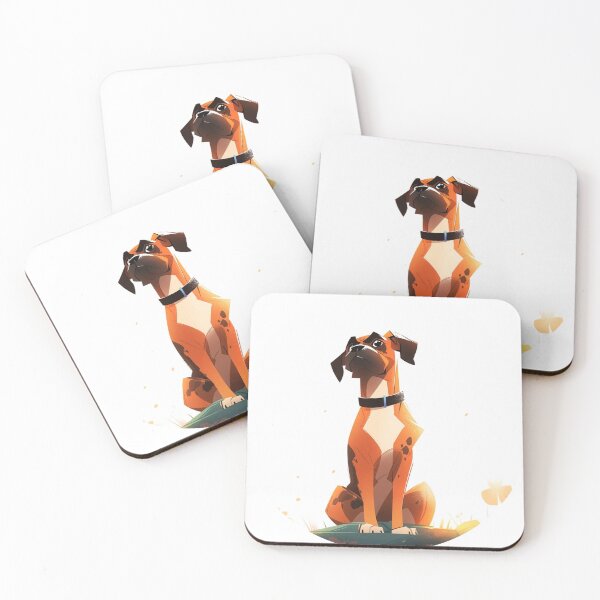Item preview, Cute Boxer puppy dog designed and sold by MendaciousMina.