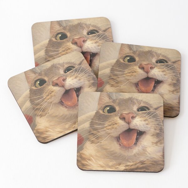 Item preview, Funny Cat with Tongue Out – Cute Goofy Kitty Expression designed and sold by Jesus-istheway.