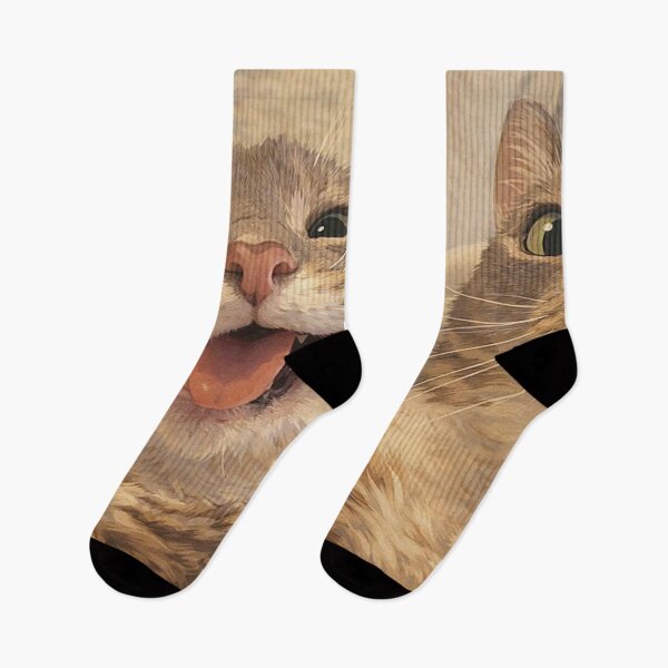 Item preview, Funny Cat with Tongue Out – Cute Goofy Kitty Expression designed and sold by Jesus-istheway.