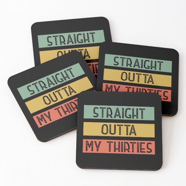 Item preview, Straight Outta My Thirties designed and sold by HopeeART.