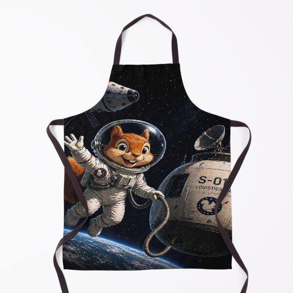 Item preview, Space Squirrel Astronaut – Logistics Unit S-01 designed and sold by SecretSquirrellDesigns.