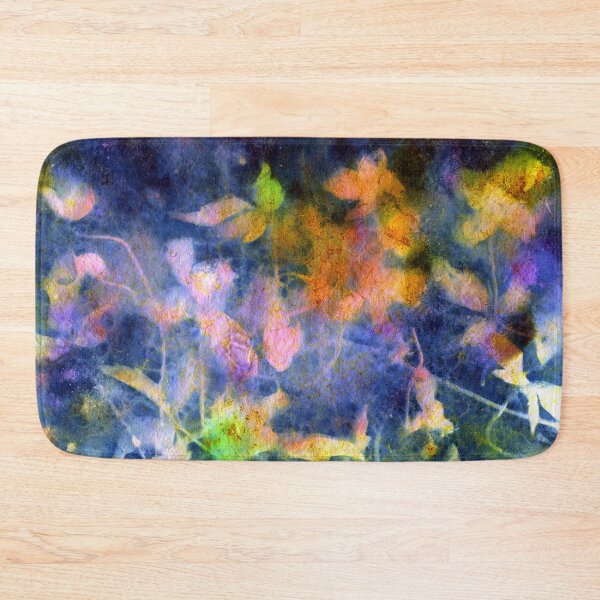 Item preview, Cyanotype of a Clematis created with Brusho Watercolour Crystals designed and sold by LymphomaLass.
