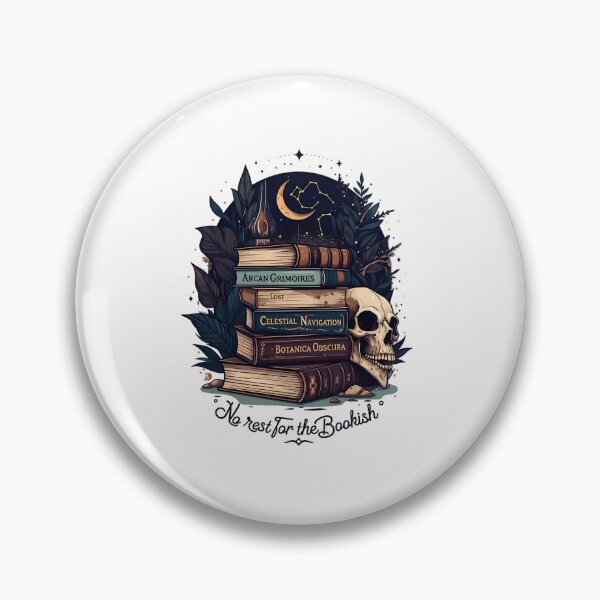 Item preview, No Rest for the Bookish Dark Academia - Occult Gothic Literature Reader designed and sold by chattsuede.