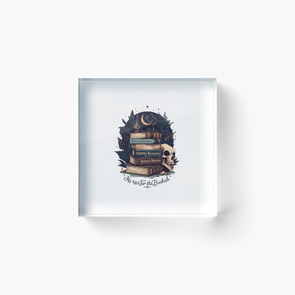 Item preview, No Rest for the Bookish Dark Academia - Occult Gothic Literature Reader designed and sold by chattsuede.
