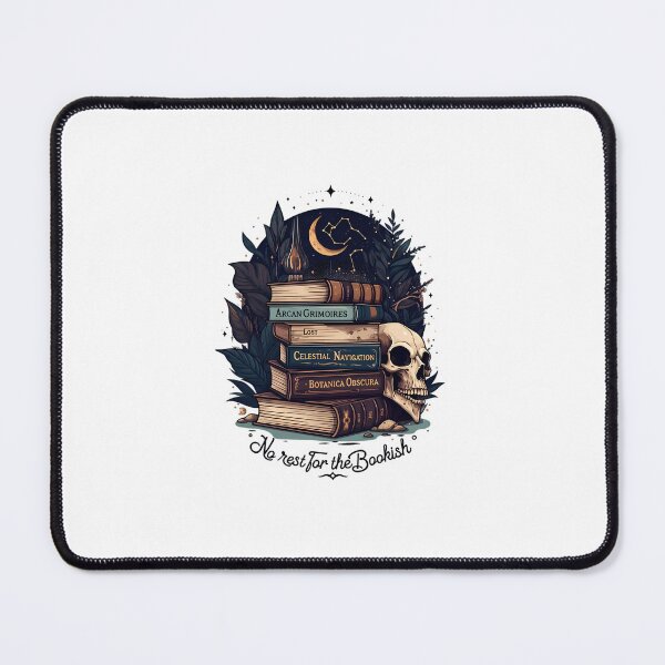 Item preview, No Rest for the Bookish Dark Academia - Occult Gothic Literature Reader designed and sold by chattsuede.