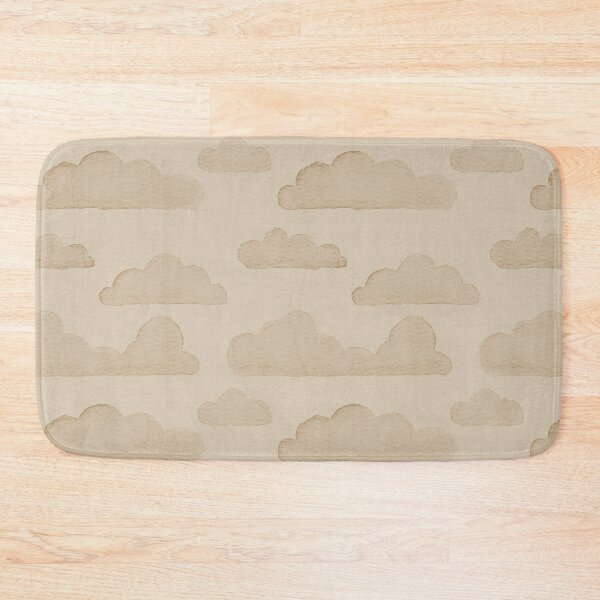 Item preview, Dreamtime Clouds Watercolor Pattern - Dove + Fawn designed and sold by Irene Estelle.