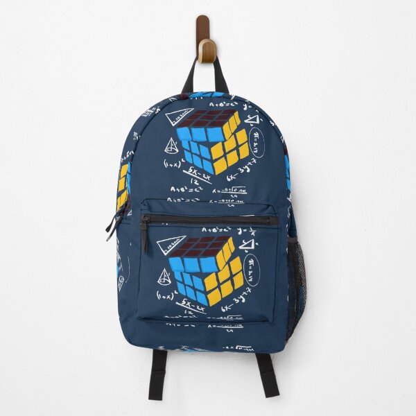 Item preview, White Mathematical Rubik’s Cube Geek Art Sketch designed and sold by IO Soul Spaces.