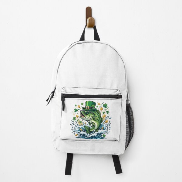 Item preview, St Patrick's Day Bass Fishing Leprechaun Catch designed and sold by chattsuede.