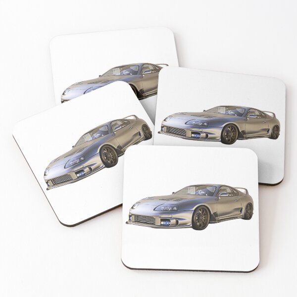 Item preview, Toyota Supra MK4 Silver JDM Street Racing Legend designed and sold by Lellenatavarez.