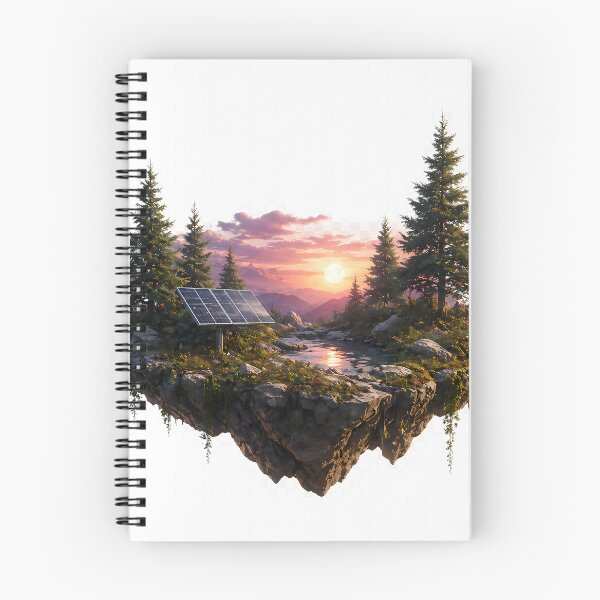 Item preview, Digital Sunset Pine designed and sold by Verdanova Lab.