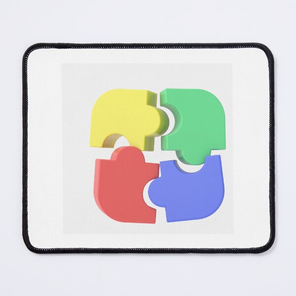 Item preview, Four-piece minimalist colour puzzle designed and sold by STICKOANIME.