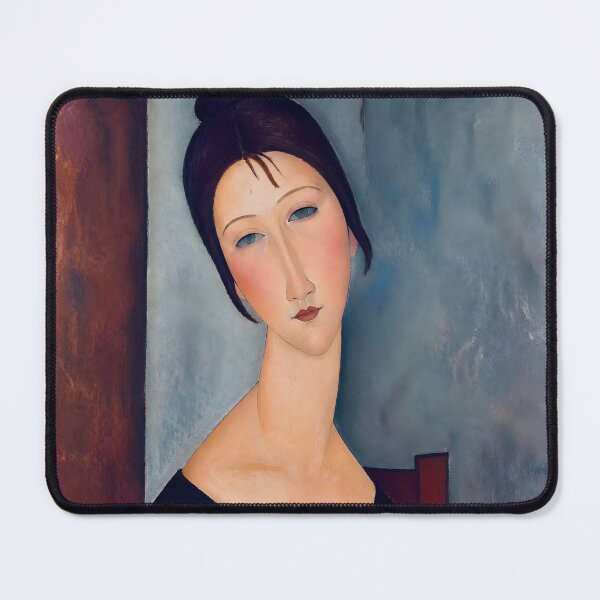 Item preview, Beautiful Woman After Modigliani  designed and sold by Vicky Brago-Mitchell®.