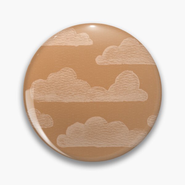 Item preview, Dreamtime Clouds Watercolor Pattern - Rust + Melon designed and sold by Irene Estelle.