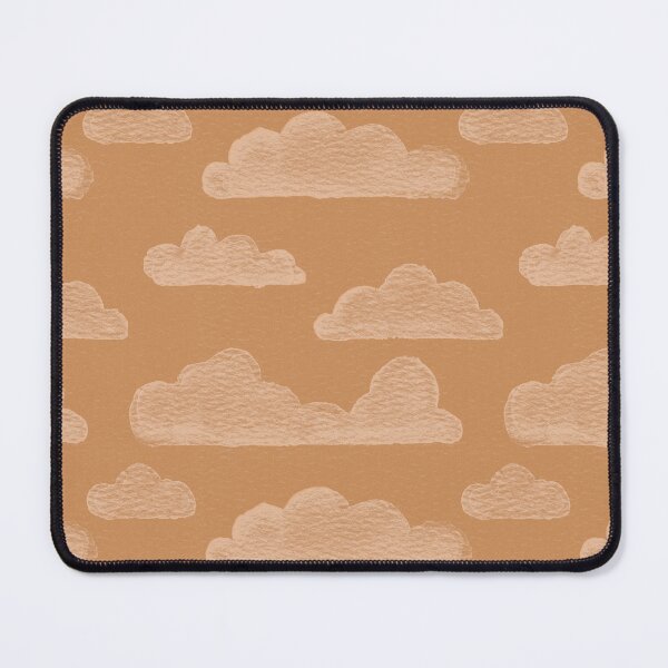 Item preview, Dreamtime Clouds Watercolor Pattern - Rust + Melon designed and sold by Irene Estelle.
