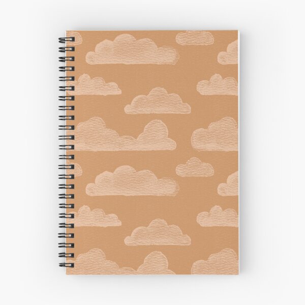 Item preview, Dreamtime Clouds Watercolor Pattern - Rust + Melon designed and sold by Irene Estelle.