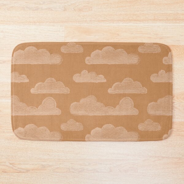 Item preview, Dreamtime Clouds Watercolor Pattern - Rust + Melon designed and sold by Irene Estelle.