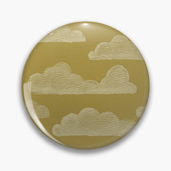 Item preview, Dreamtime Clouds Watercolor Pattern - Ochre + Gold designed and sold by Irene Estelle.